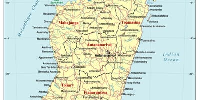 Térkép Madagaszkár út